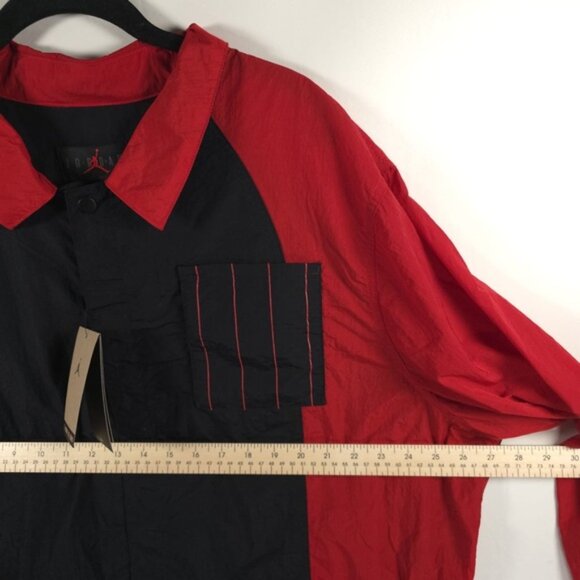 NWT JORDAN ESSENTIALS Varsity Red Flight Suit Jumpsuit DJ2628-636 Size 2X - Picture 13 of 16